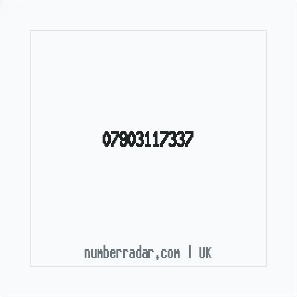 Reverse number check for +44 7903 117337 — who called me?