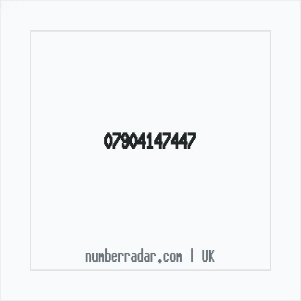 Reverse number check for +44 7904 147447 — who called me?
