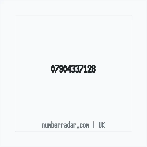 Reverse number check for +44 7904 337128 — who called me?