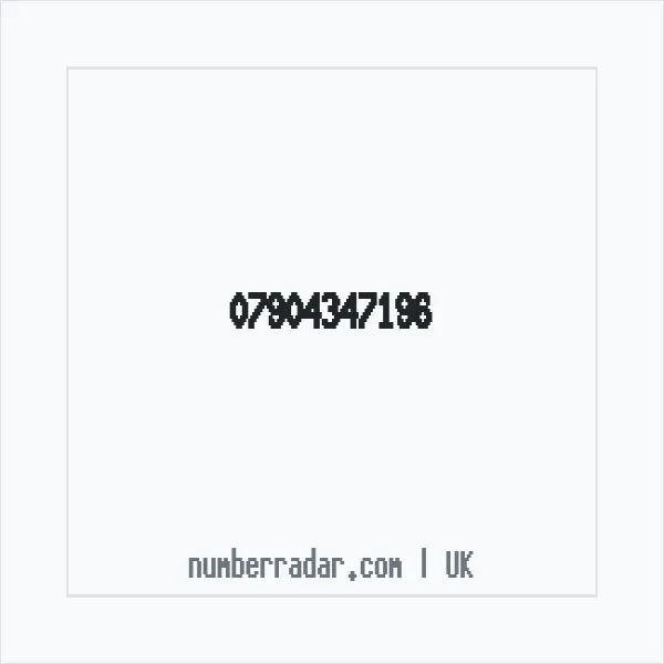 Reverse number check for +44 7904 347196 — who called me?