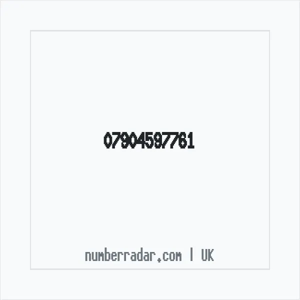 Reverse number check for +44 7904 597761 — who called me?