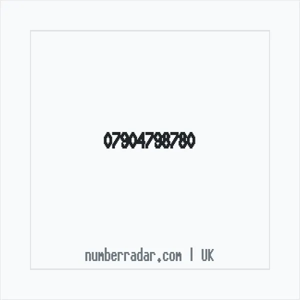 Reverse number check for +44 7904 798780 — who called me?