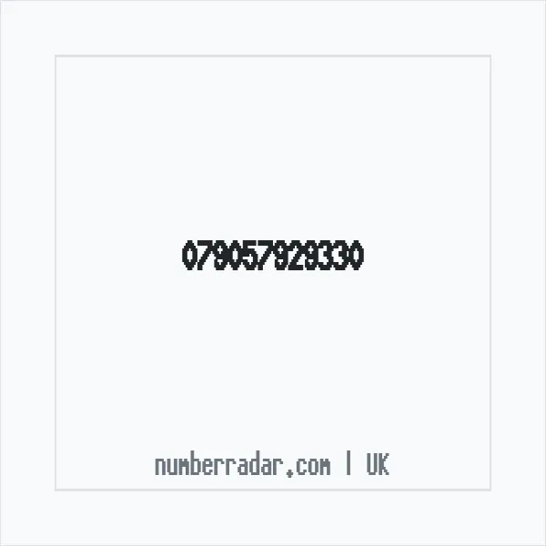 Reverse number check for +44 (7905) 792-933 — who called me?