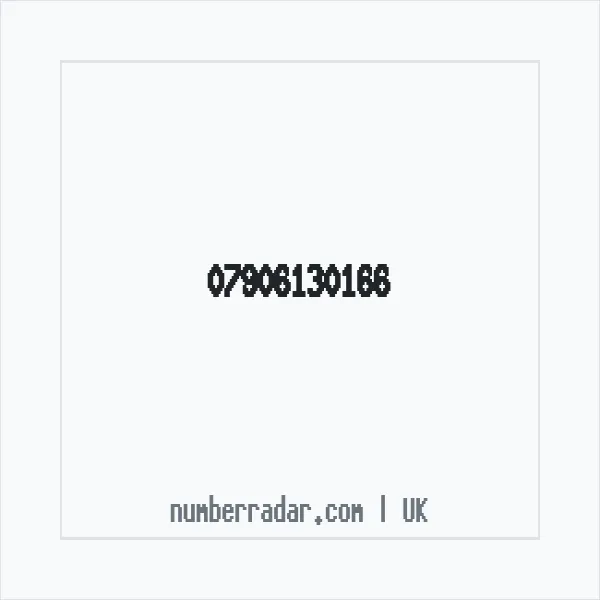 Reverse number check for +44 7906 130166 — who called me?
