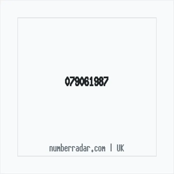 Reverse number check for +44 79061987 — who called me?