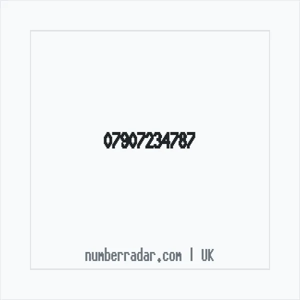 Reverse number check for +44 7907 234787 — who called me?