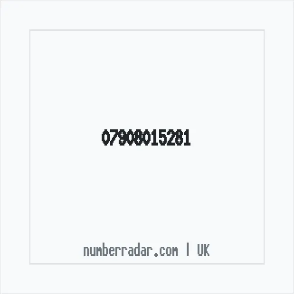 Reverse number check for +44 7908 015281 — who called me?