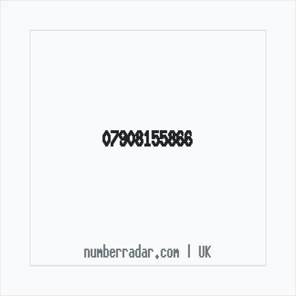 Reverse number check for +44 7908 155866 — who called me?
