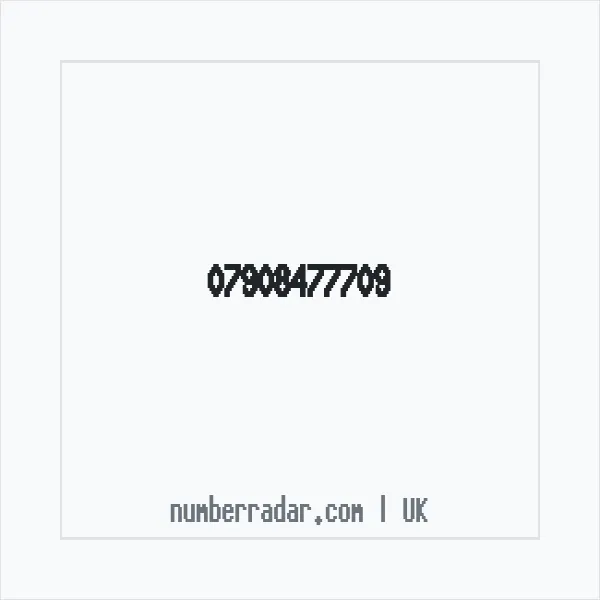 Reverse number check for +44 7908 477709 — who called me?