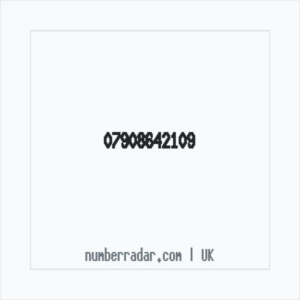 Reverse number check for +44 7908 642109 — who called me?