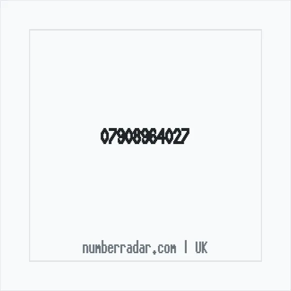 Reverse number check for +44 7908 964027 — who called me?