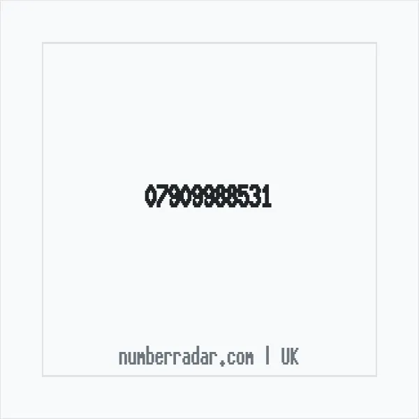 Reverse number check for +44 7909 988531 — who called me?
