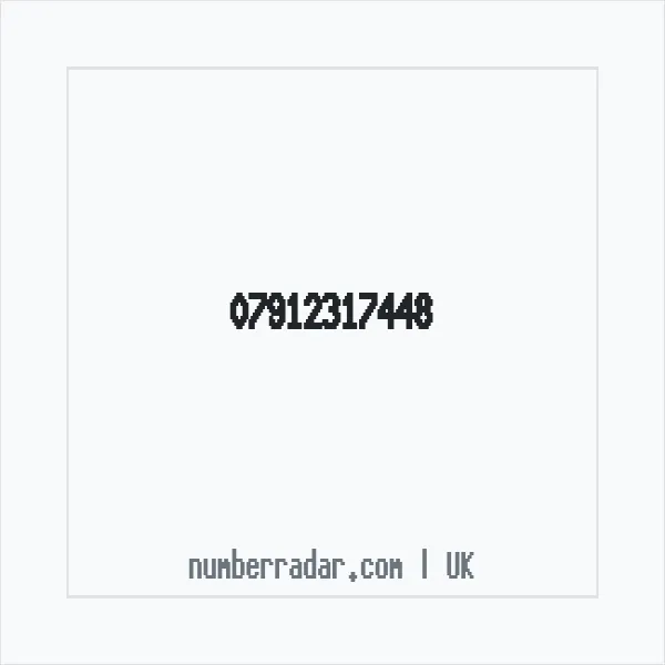 Reverse number check for +44 7912 317448 — who called me?
