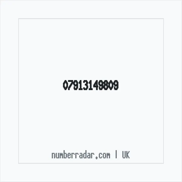 Reverse number check for +44 7913 149809 — who called me?