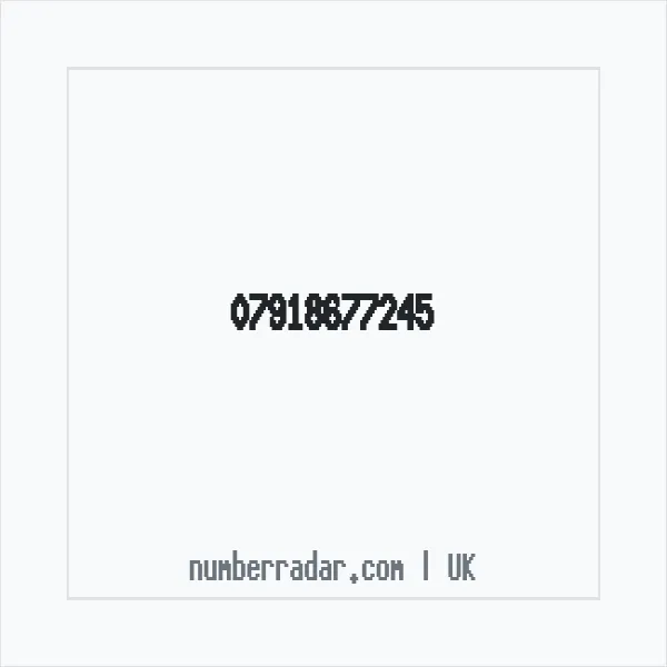 Reverse number check for +44 7918 677245 — who called me?