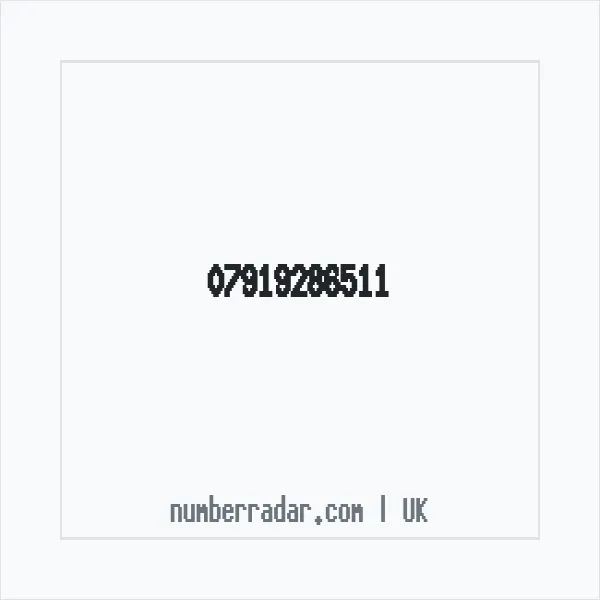 Reverse number check for +44 7919 286511 — who called me?
