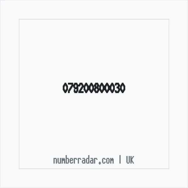 Reverse number check for +44 (7920) 080-003 — who called me?