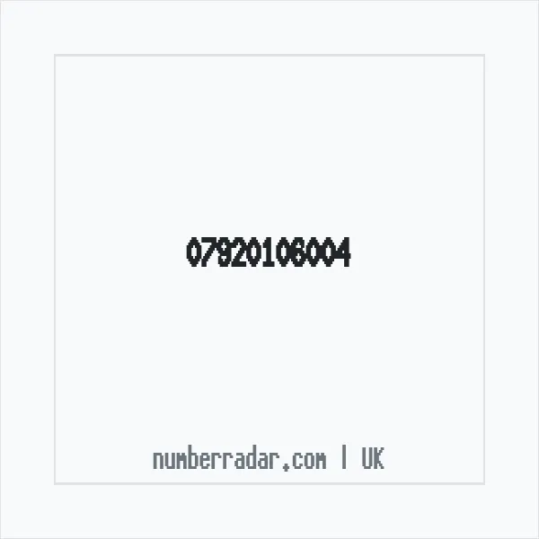 Reverse number check for +44 7920 106004 — who called me?
