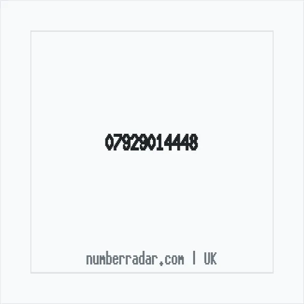Reverse number check for +44 7929 014448 — who called me?