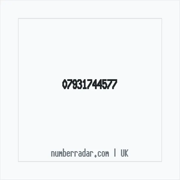 Reverse number check for +44 7931 744577 — who called me?