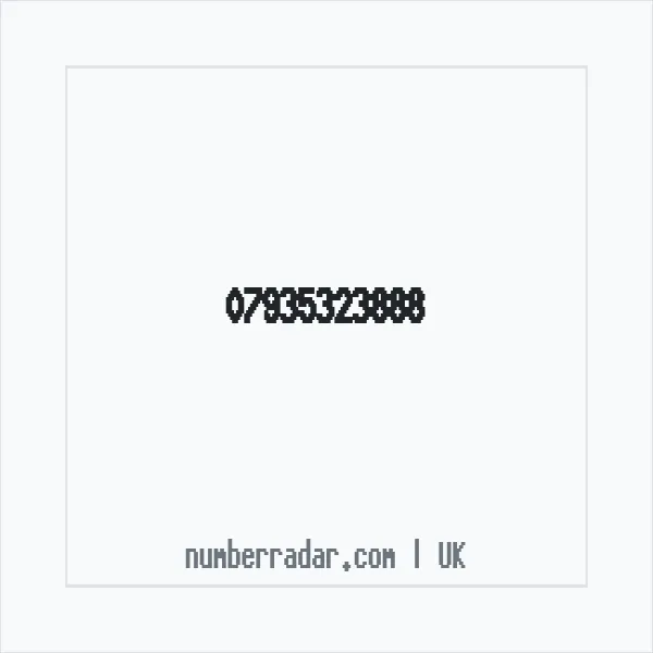 Reverse number check for +44 7935 323888 — who called me?