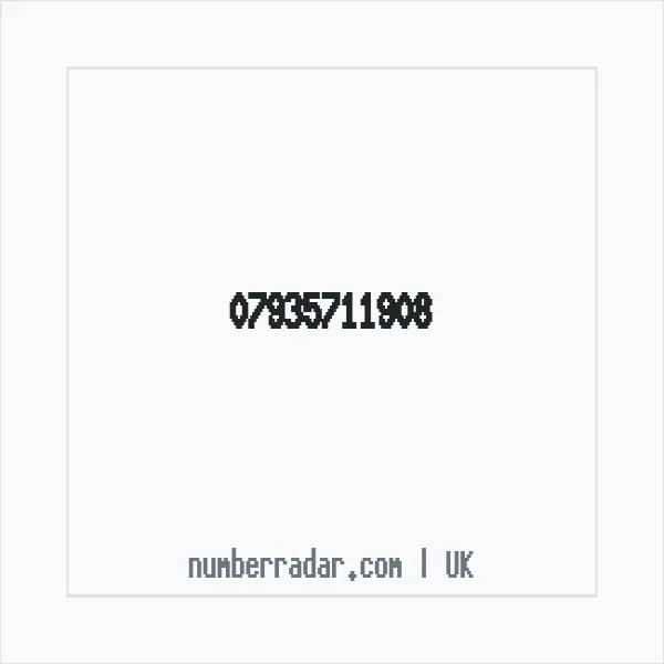 Reverse number check for +44 7935 711908 — who called me?