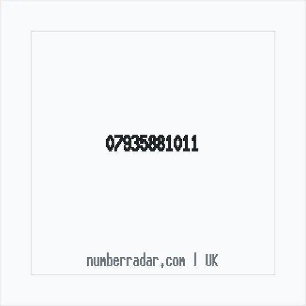 Reverse number check for +44 7935 881011 — who called me?