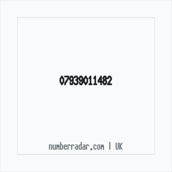 Reverse number check for +44 7939 011482 — who called me?