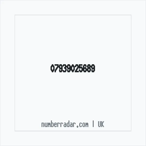 Reverse number check for +44 7939 025689 — who called me?