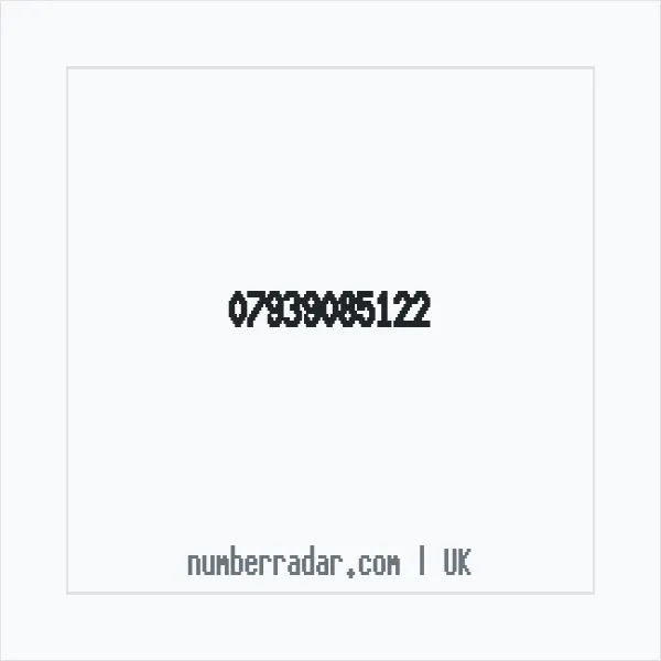 Reverse number check for +44 7939 085122 — who called me?