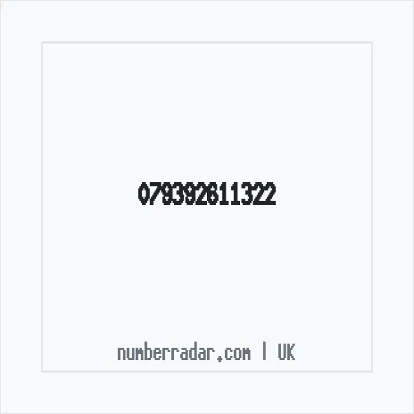 Reverse number check for +44 (7939) 261-132 — who called me?