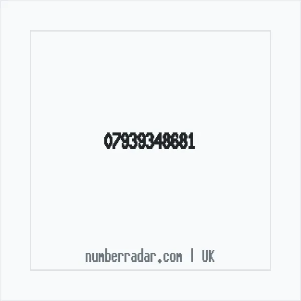 Reverse number check for +44 7939 348681 — who called me?