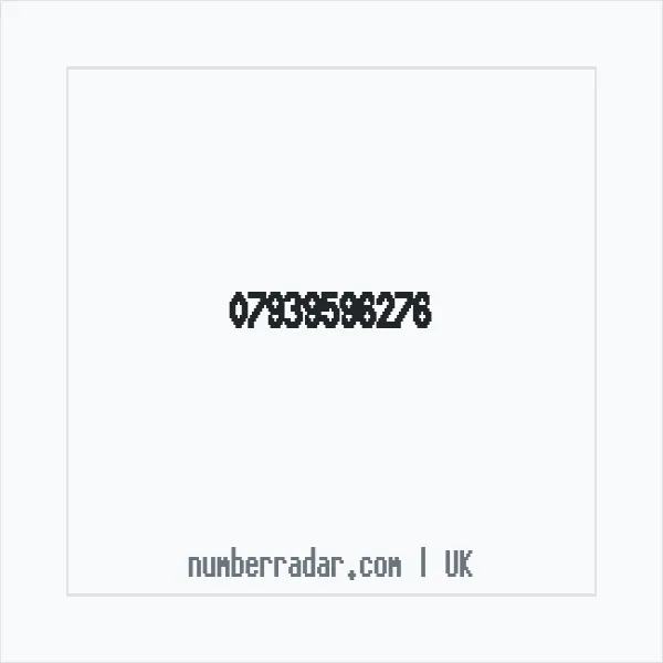 Reverse number check for +44 7939 596276 — who called me?