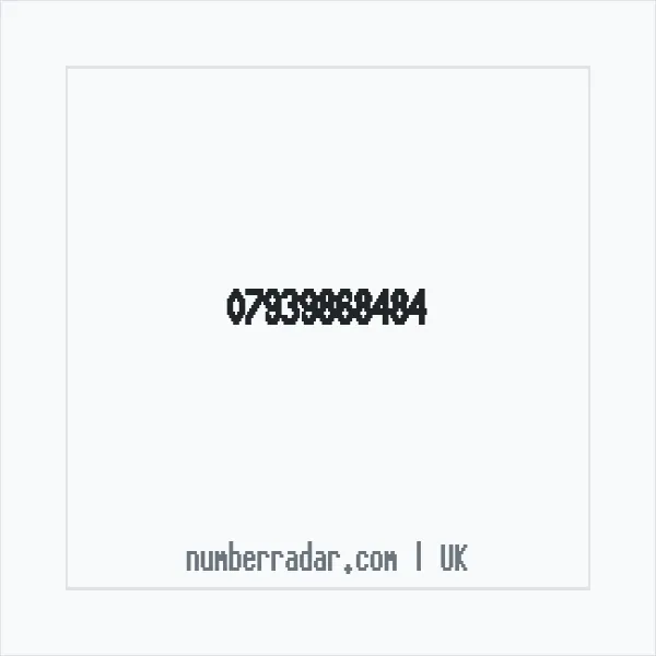 Reverse number check for +44 7939 868484 — who called me?