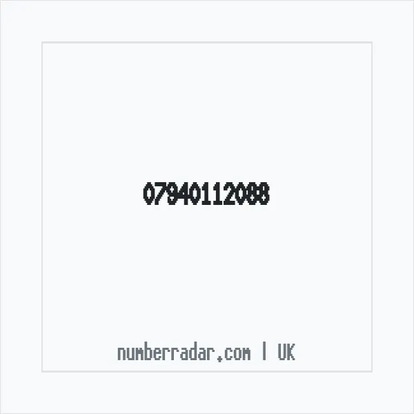 Reverse number check for +44 7940 112088 — who called me?