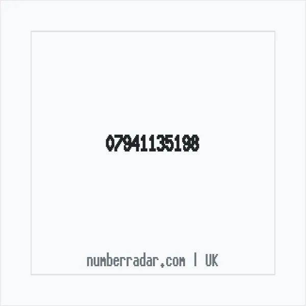 Reverse number check for +44 7941 135198 — who called me?