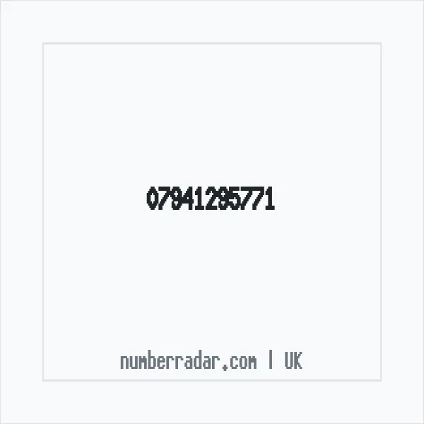 Reverse number check for +44 7941 295771 — who called me?