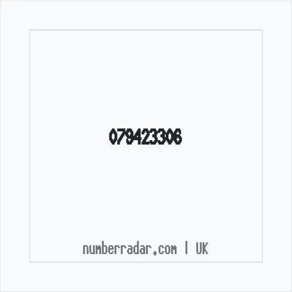 Reverse number check for +44 79423306 — who called me?