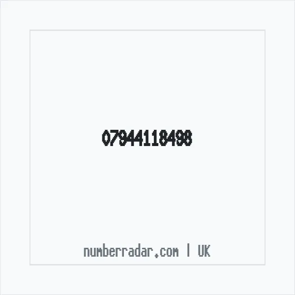 Reverse number check for +44 7944 118498 — who called me?