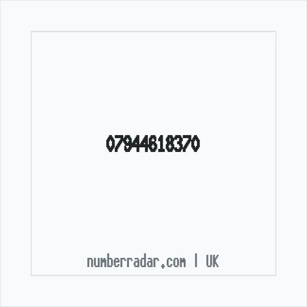 Reverse number check for +44 7944 618370 — who called me?