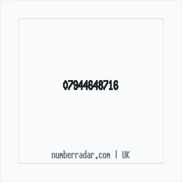 Reverse number check for +44 7944 648716 — who called me?