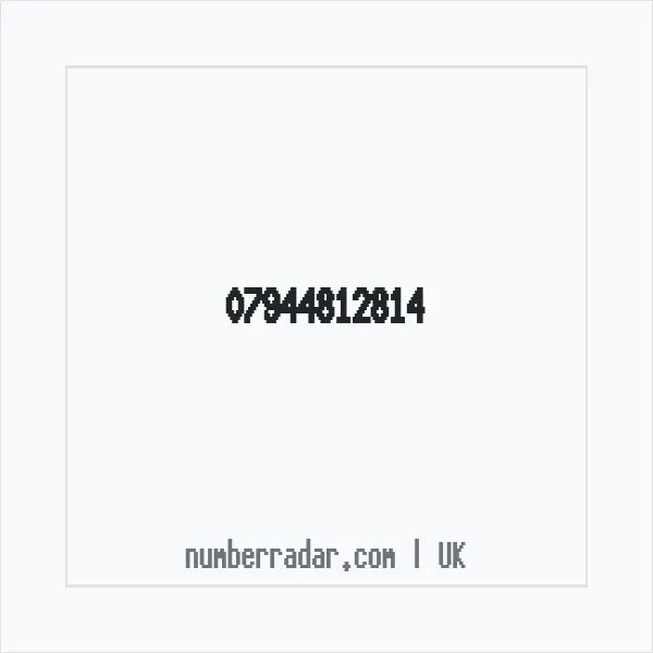 Reverse number check for +44 7944 812814 — who called me?