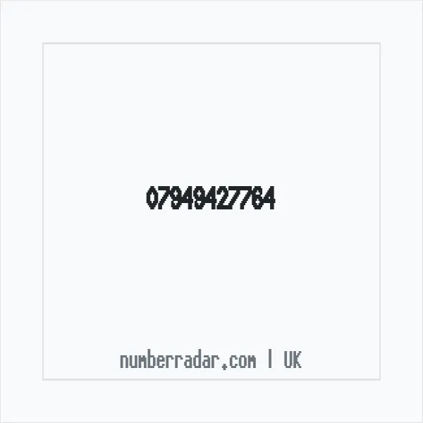 Reverse number check for +44 7949 427764 — who called me?