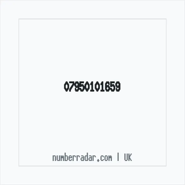 Reverse number check for +44 7950 101659 — who called me?