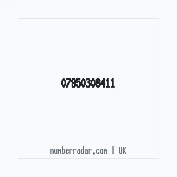 Reverse number check for +44 7950 308411 — who called me?