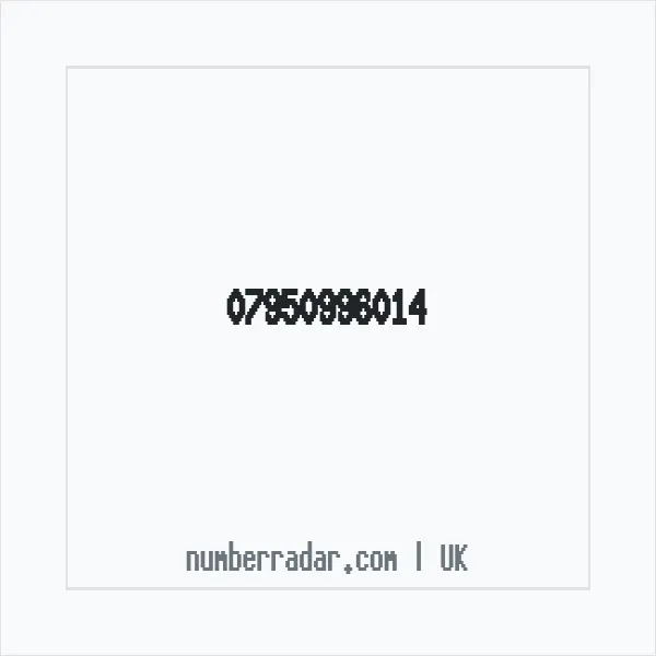 Reverse number check for +44 7950 996014 — who called me?