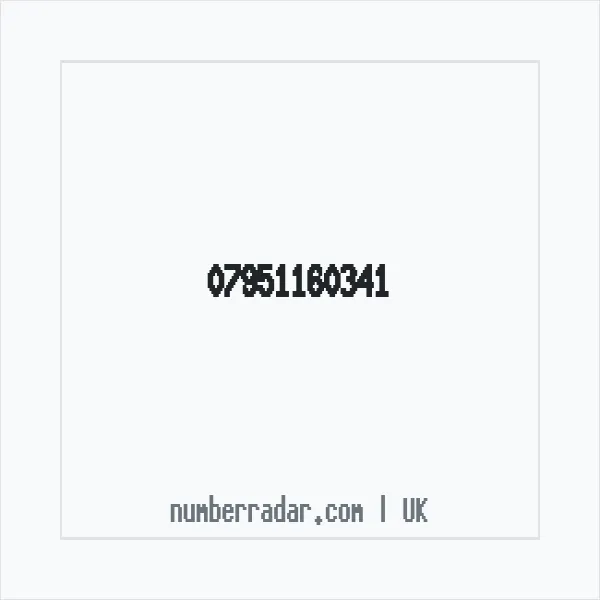 Reverse number check for +44 7951 160341 — who called me?