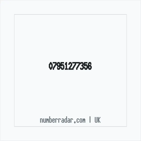 Reverse number check for +44 7951 277356 — who called me?