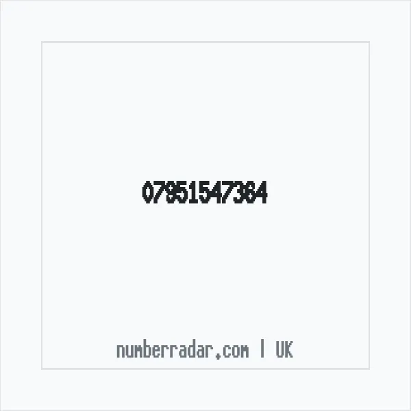 Reverse number check for +44 7951 547364 — who called me?