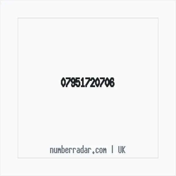 Reverse number check for +44 7951 720706 — who called me?